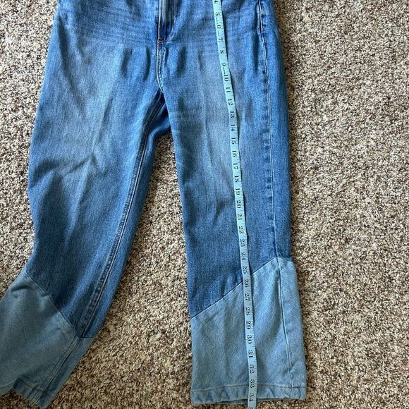 Paige Colette Crop  Flare twisted Panel EMMYLOU Women's Size 31 - Picture 13 of 16